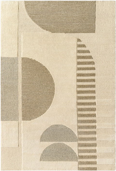 Brooklyn Gallery Abstract Hand-Tufted Wool Rug