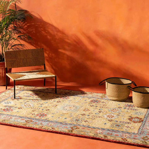 Teke Traditional Hand-Tufted Wool Rug - Image 1