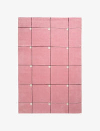 Arcade Geometric Hand-Tufted Wool Rug - Image 2