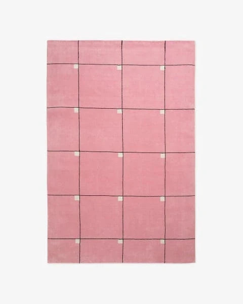 Arcade Geometric Hand-Tufted Wool Rug - Image 2