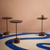 Azure Abstract Hand-Tufted Wool Rug - Image 4