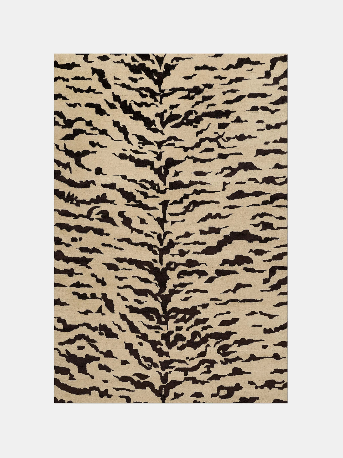Bengal Modern Hand-Tufted Wool Rug - Image 4