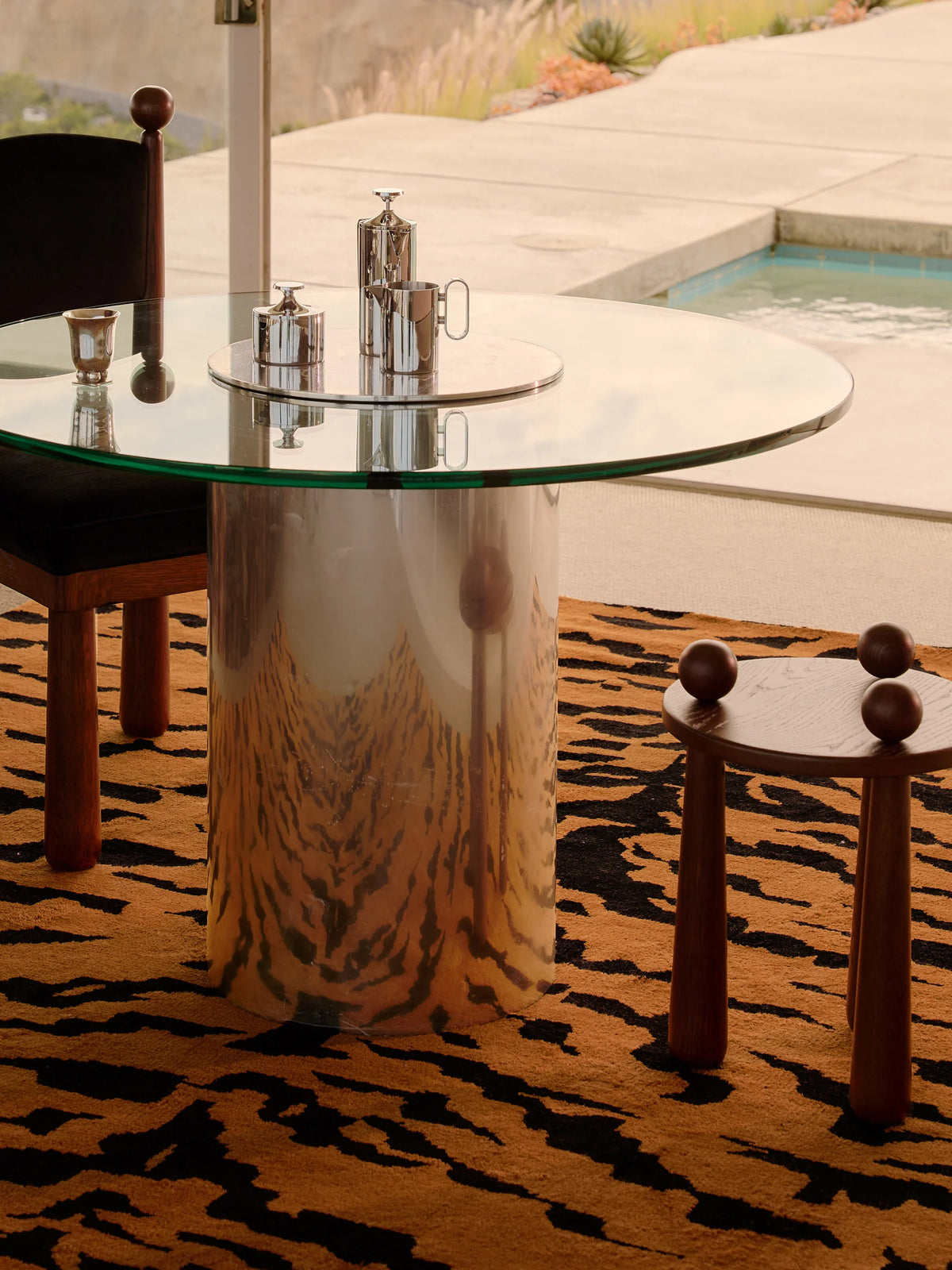Bengal Royal Modern Hand-Tufted Wool Rug - Image 5