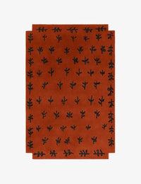 Big Buds Irregular Hand-Tufted Wool Rug - Image 3