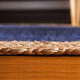 Blue Natural Jute Rug - Image 3
