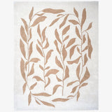 Botanical Floral Hand-Tufted Wool Rug - Image 1
