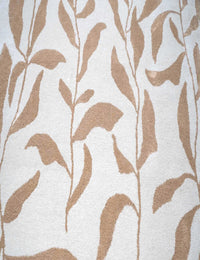 Botanical Floral Hand-Tufted Wool Rug - Image 3