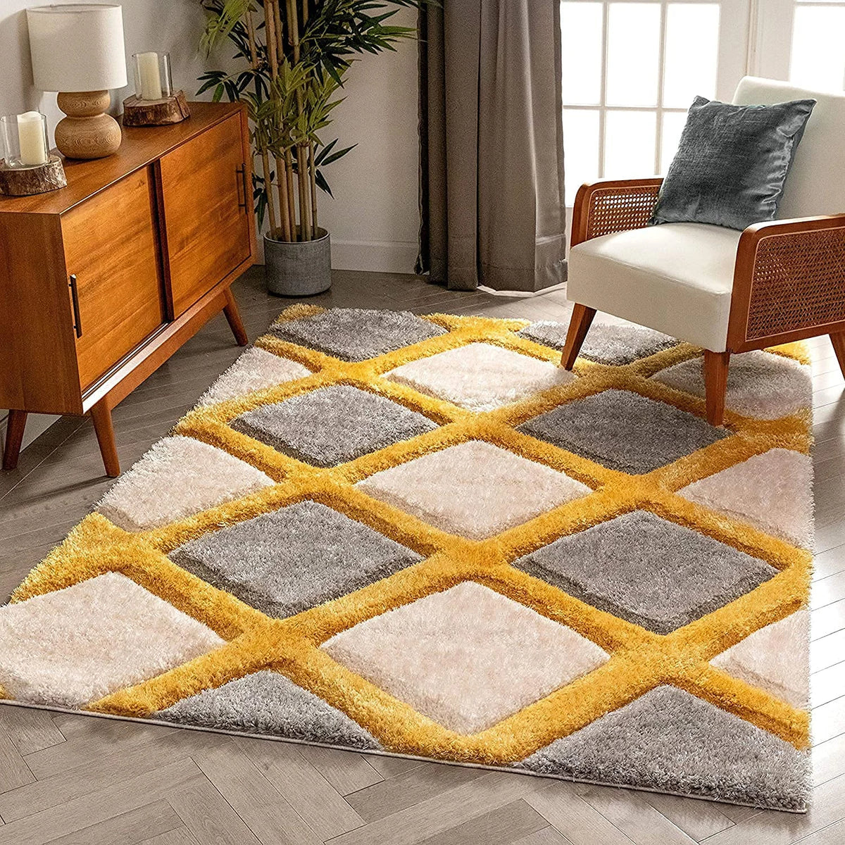 BoxBay D Plush Shag Rug - Image 1