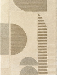 Brooklyn Gallery Abstract Hand-Tufted Wool Rug - Image 1