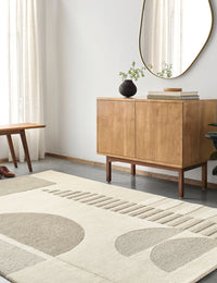 Brooklyn Gallery Abstract Hand-Tufted Wool Rug - Image 2