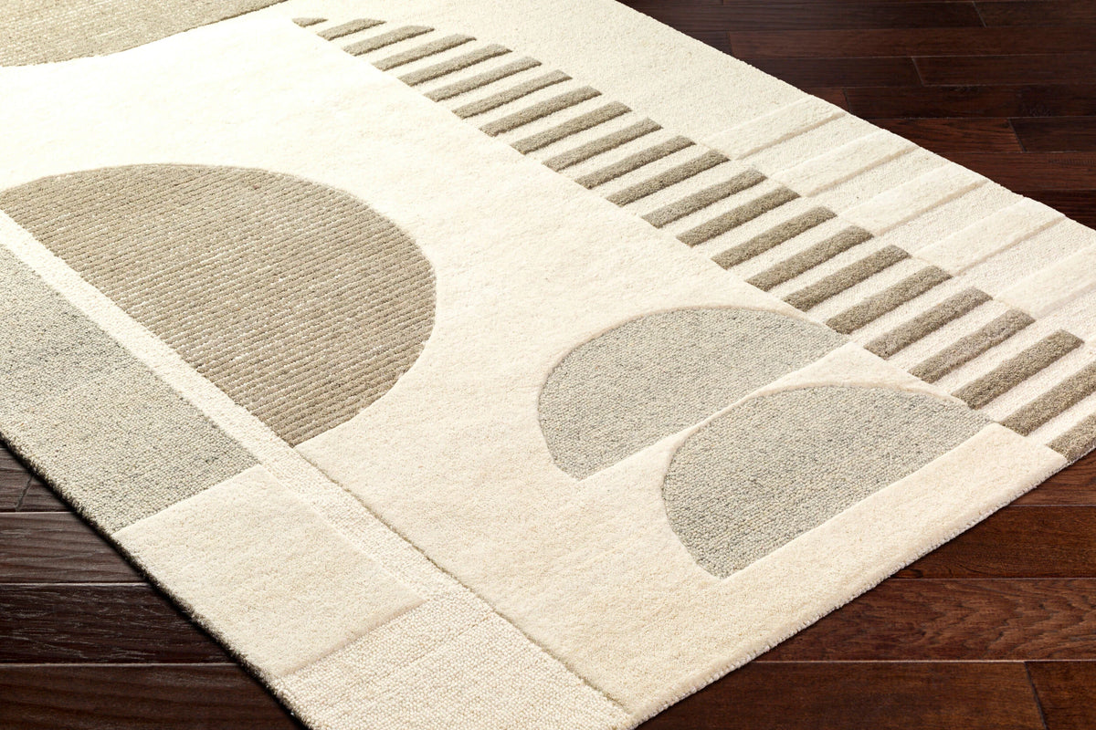 Brooklyn Gallery Abstract Hand-Tufted Wool Rug - Image 4