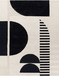 Brooklyn Signature Abstract Hand-Tufted Wool Rug - Image 1