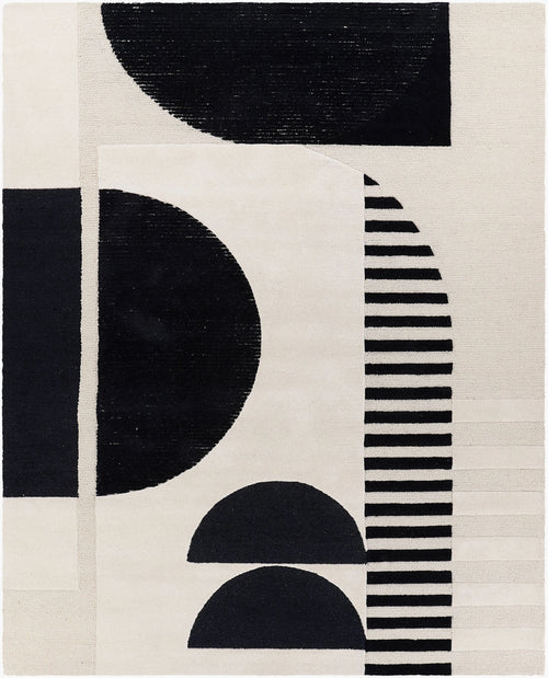 Brooklyn Signature Abstract Hand-Tufted Wool Rug - Image 1