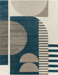 Brooklyn Studio Abstract Hand-Tufted Wool Rug - Image 1