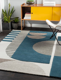 Brooklyn Studio Abstract Hand-Tufted Wool Rug - Image 2