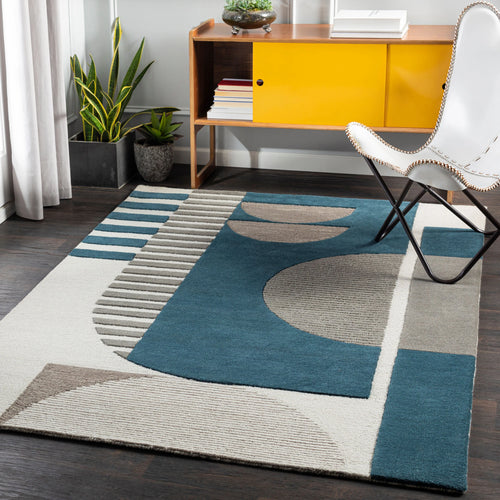 Brooklyn Studio Abstract Hand-Tufted Wool Rug - Image 2