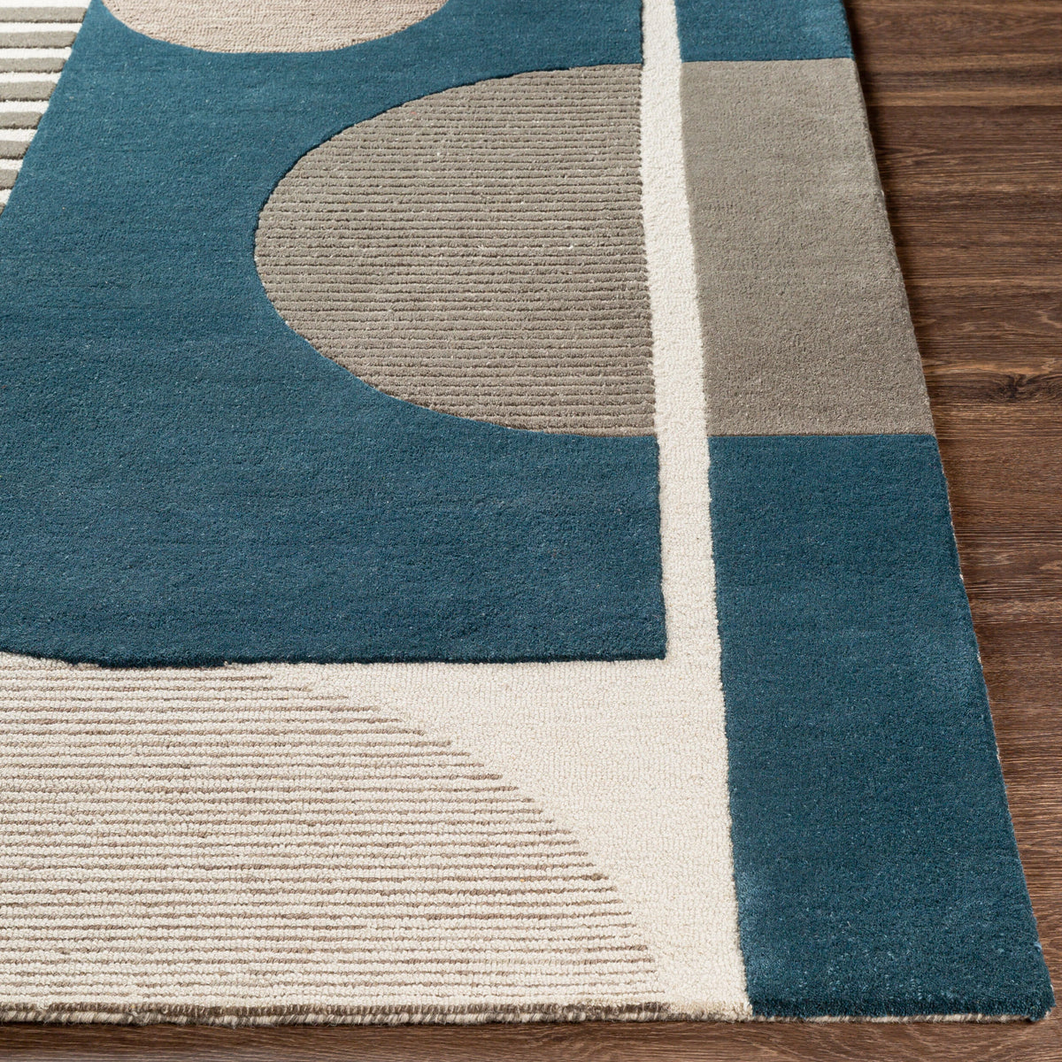 Brooklyn Studio Abstract Hand-Tufted Wool Rug - Image 3