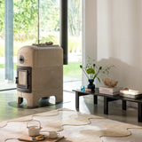Butter Modern Hand-Tufted Wool Rug - Image 1