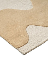 Butter Modern Hand-Tufted Wool Rug - Image 4