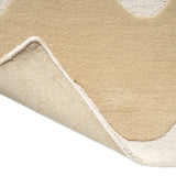 Butter Modern Hand-Tufted Wool Rug - Image 5
