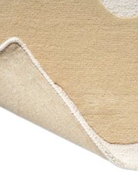 Butter Modern Hand-Tufted Wool Rug - Image 5