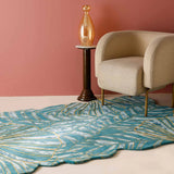 Cadre Irregular Hand-Tufted Wool Rug - Image 1