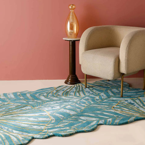 Cadre Irregular Hand-Tufted Wool Rug - Image 1