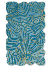 Cadre Irregular Hand-Tufted Wool Rug - Image 2