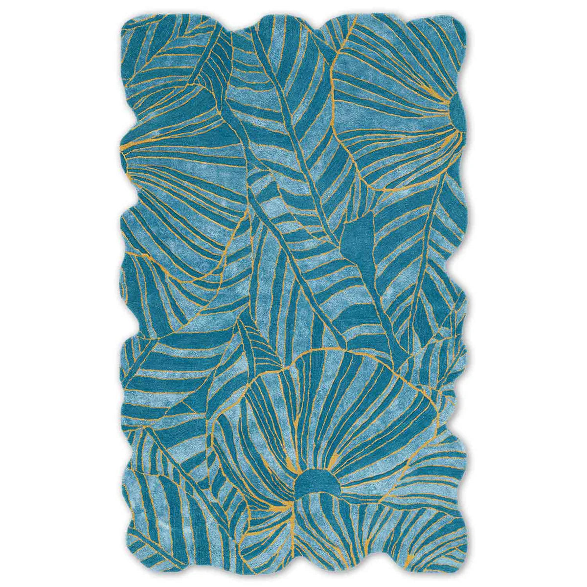 Cadre Irregular Hand-Tufted Wool Rug - Image 2