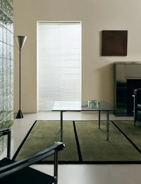 Campus Geometric Hand-Tufted Wool Rug - Image 1