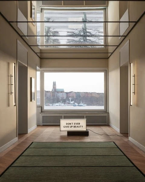 Campus Geometric Hand-Tufted Wool Rug - Image 3