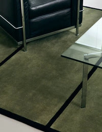 Campus Geometric Hand-Tufted Wool Rug - Image 4