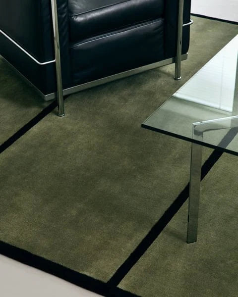Campus Geometric Hand-Tufted Wool Rug - Image 4