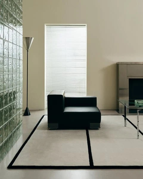 Cansas Geometric Hand-Tufted Wool Rug - Image 1