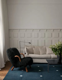 Canvas Geometric Hand-Tufted Wool Rug - Image 2