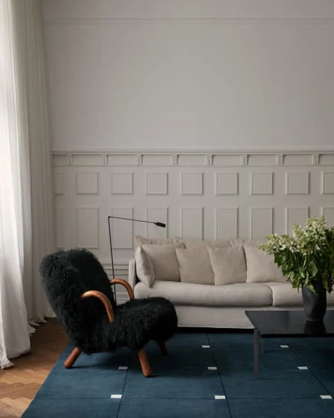 Canvas Geometric Hand-Tufted Wool Rug - Image 2