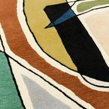 Caprice Abstract Hand-Tufted Wool Rug - Image 3