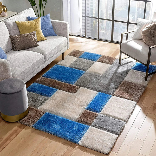 Carlo D Plush Shag Rug - Image 1