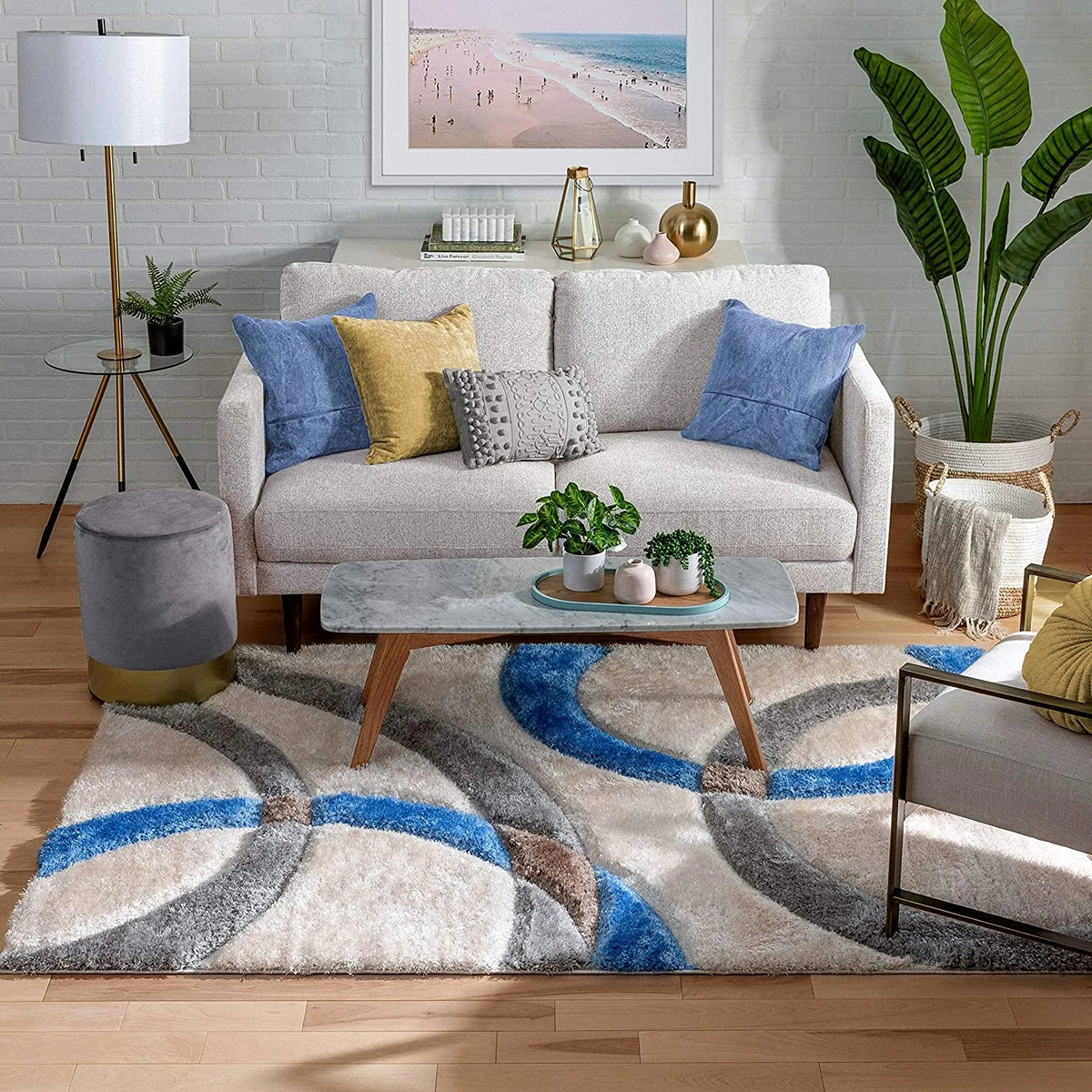 Cascade Plush Shag Rug - Image 5