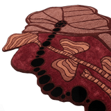 Casev Irregular Hand-Tufted Wool Rug - Image 3