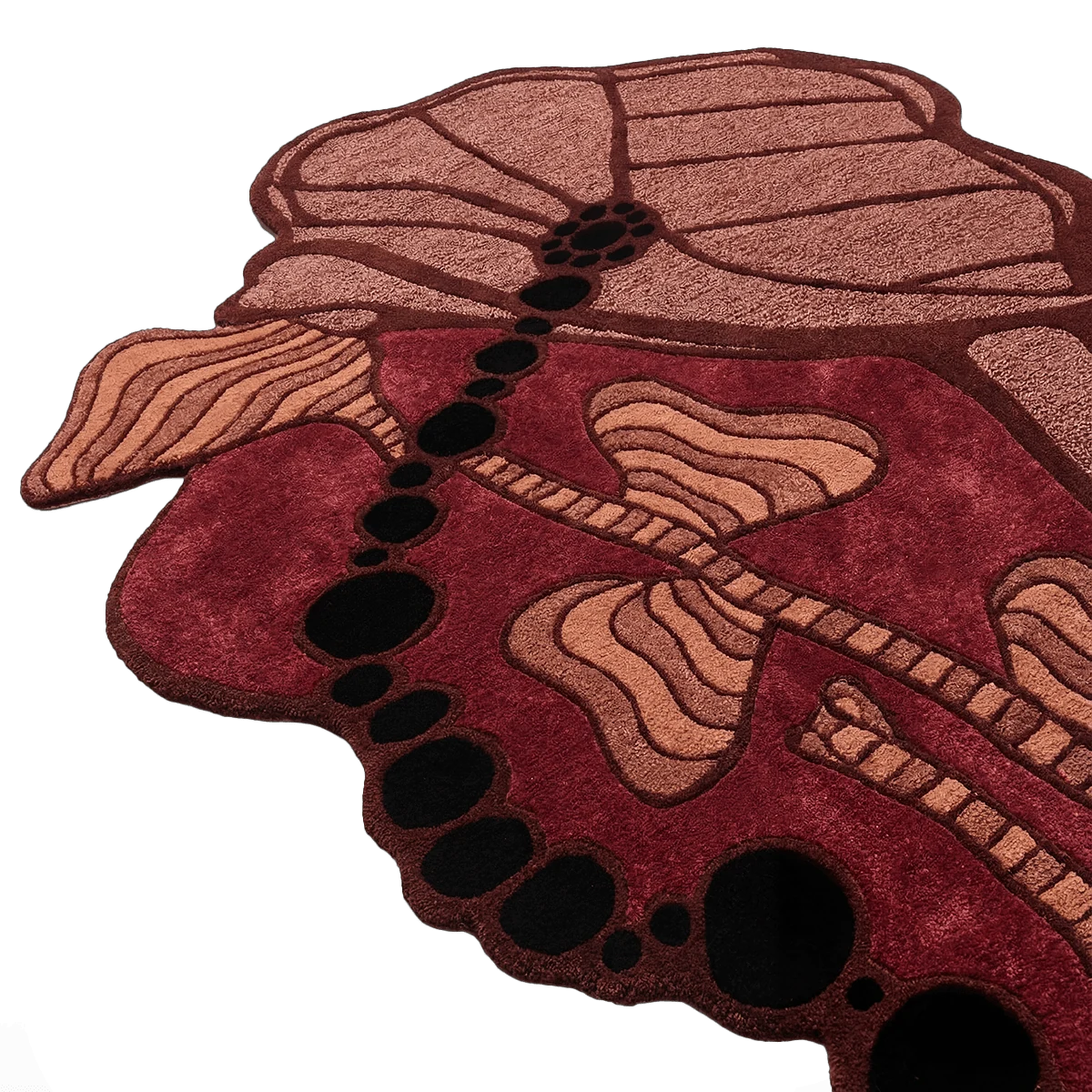 Casev Irregular Hand-Tufted Wool Rug - Image 3