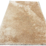 Casper Cream Solid Plush Shag Rug - Image 2