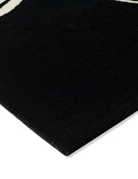 Caviar Abstract Hand-Tufted Wool Rug - Image 3