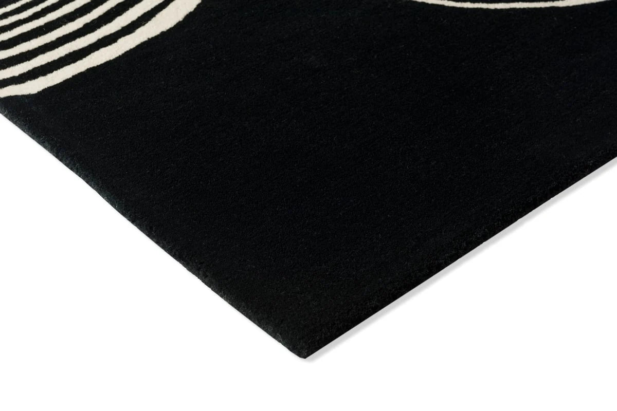 Caviar Abstract Hand-Tufted Wool Rug - Image 3