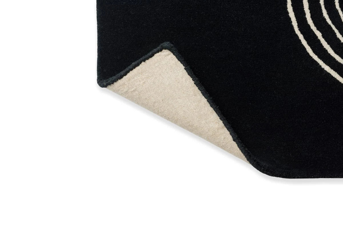 Caviar Abstract Hand-Tufted Wool Rug - Image 4