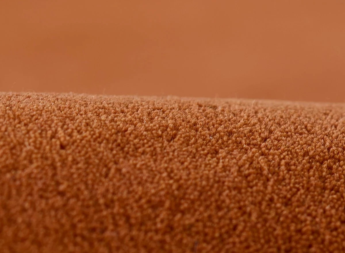 Charlston Copper Irregular Hand-Tufted Wool Rug - Image 2