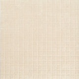 Check Block Grid Ivory Geometric Hand-Tufted Wool Rug - Image 2