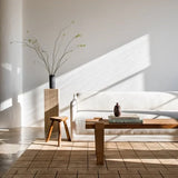 Chestnut Geometric Hand-Tufted Wool Rug - Image 1