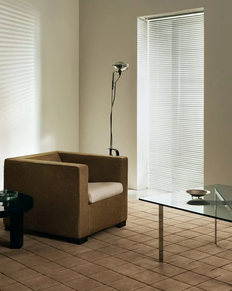 Chestnut Geometric Hand-Tufted Wool Rug - Image 3
