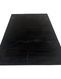 Chocolate Brown Faux Rabbit Fur Rug - Image 3